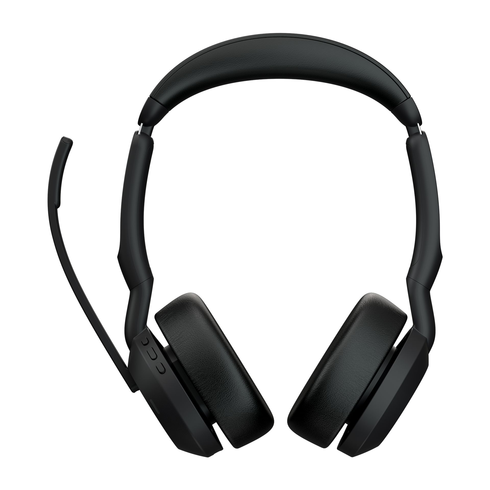 Jabra Evolve2 55 Headset - Draadloos & Bedraad - Bluetooth - Zwart