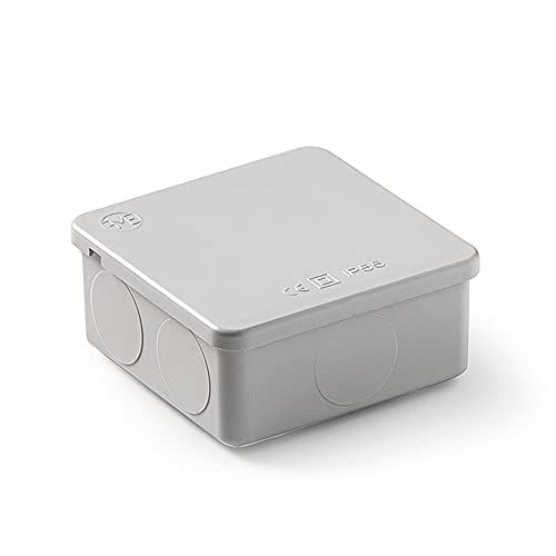Famatel - IP55 waterdichte behuizing - 80x80x36mm - grijs