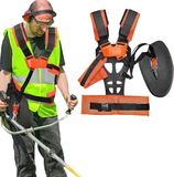 Merkloos / Sans marque Verstelbare schouderband voor grasmaaier - Comfortabele, dubbele schouderband voor grasmaaier - Oranje kleur