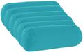 vidaXL - Kussensloop - 6 pcs - HEERLEN - Turquoise - Ø 15 x 40 cm - Polyester