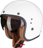 Scorpion Belfast Evo Luxe Wit Jethelm - Helm