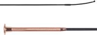 QHP Dressuurstok Spiral roze Nylon/Polyurethaan 120 cm