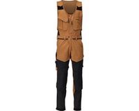 Mascot Customized Bodybroek met kniezakken 22069-311 - notenbruin/zwart - C58