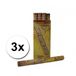 Haza Confetti Shooters 3 stuks 60 cm goud