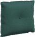 vidaXL Coussin de dossier Vert foncé 200 x 19 x 50 cm Tissu