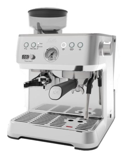 Solis Grind & Infuse Perfetta 1019 - Espressomachine - Zilver