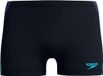 Speedo Tech Panel Aquashort Homme Maillot de bain de sport - Noir/Bleu