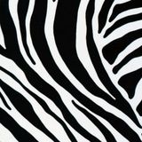 Gekkofix Decoratie plakfolie meubelfolie Zebra 45 cm x 2 meter zelfklevend