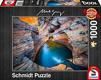 Schmidt Spiele Indigo Puzzle 1.000 Teile: Erwachsenenpuzzle Mark Gray