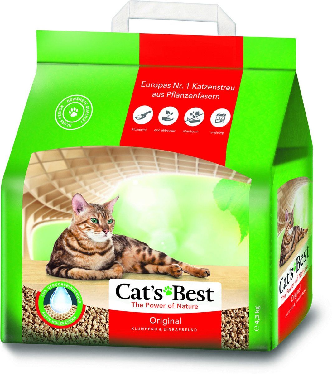 Cat's Best Kattenbakvulling - 20L - 4002973189351