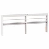 VidaXL Hoofdeind & Voeteind Blanc Pin 180 cm