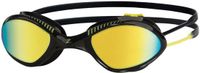 Zoggs Tiger Titanium Zwembril Black Yellow Mirrored Small Fit