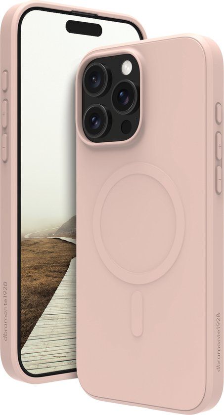 Dbramante1928 Greenland Pro Mag Hoesje geschikt voor iPhone 16 Pro Max - pink sand