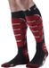 Monnet Sokken Medium Rood Gestreept Unisex 37/38