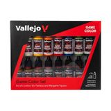 Vallejo Game Color Acrylverf Beginnerset, Op Kleur Gesorteerd, 16-Delige Set