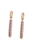 NAEMI Leo E-Commerce Ltd. NAEMI Oorbellen Rose Gold Violet
