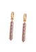 NAEMI Leo E-Commerce Ltd. NAEMI Oorbellen Rose Gold Violet