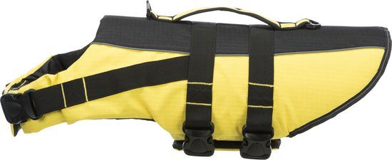 Trixie Zwemvest Hond - Geel/Zwart - XS - Tot 12 kg