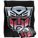 TRANSFORMERS Autobot Shine Silky Touch Superzachte plaid 152 x 127 cm