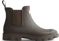Hunter Unisex Downpour Chelsea Boots Chocolate Brown - Maat 42