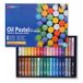 Mungyo Set met 36 oliepastelkrijtjes, 11 x 70 mm, verschillende kleuren
