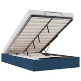 VidaXL Bedframe Blauw Stof 120x200 cm