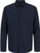 Jack & Jones Overhemd Regular Fit Katoen Lange Mouw Navy Blazer Maat L