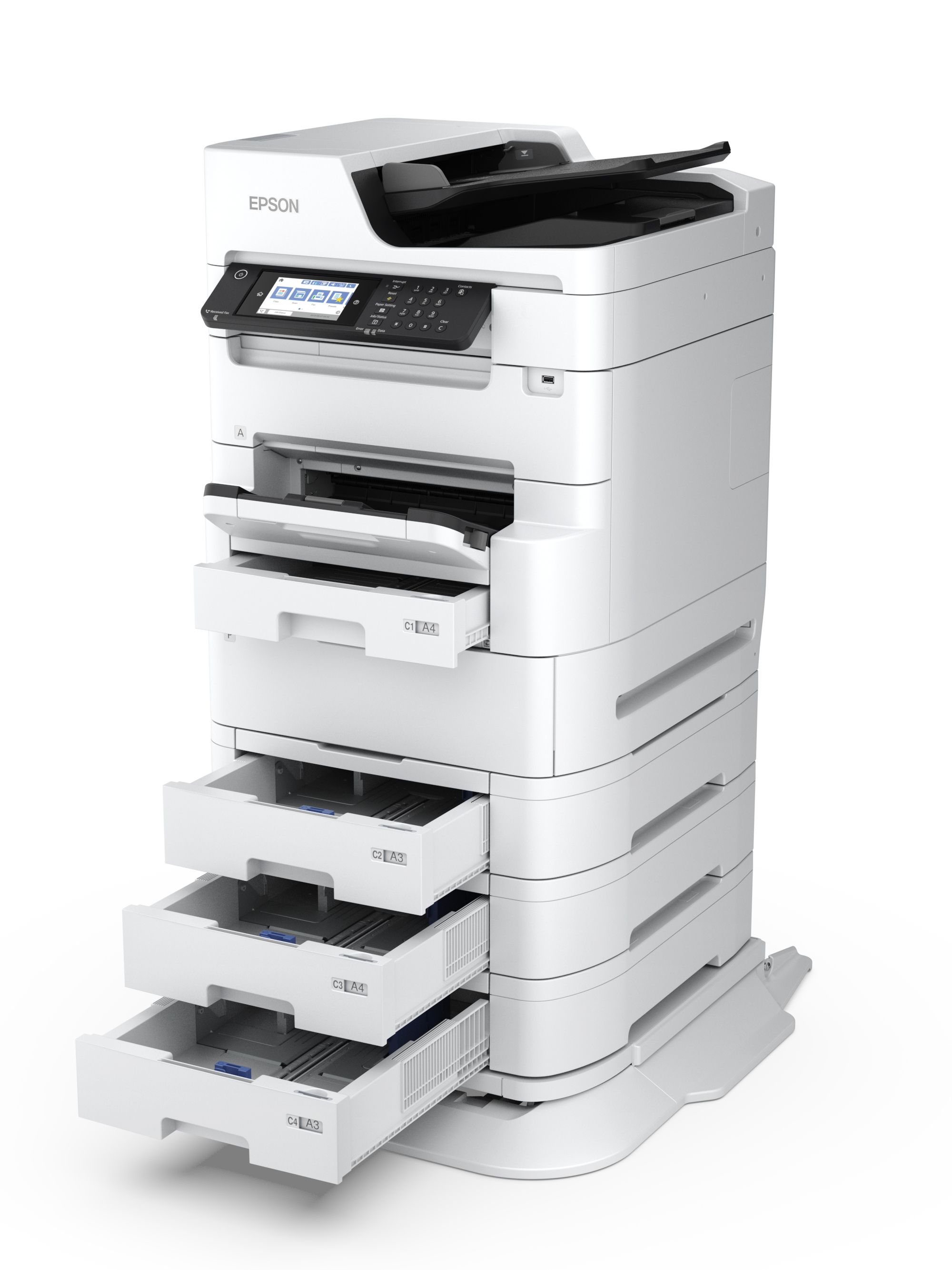 Epson WorkForce Pro WF-C879RDTWFC - Multifunctionele Printer - Inkjet - A3 - 4800 x 1200 DPI - Wi-Fi