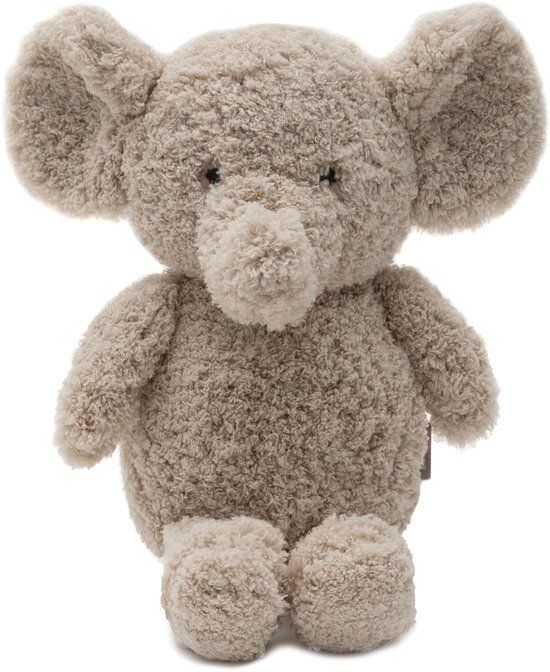 Jollein Knuffel Olifant - Elephant - Zachte stof - Zand