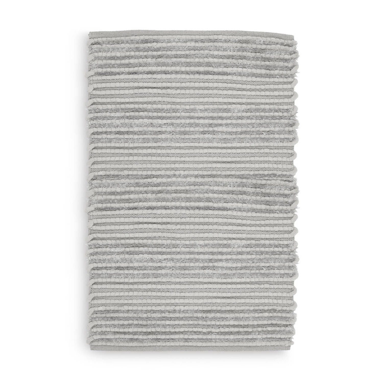 Heckett & Lane Solange Badmat - 70x120 cm - Licht Grijs