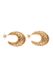 NAEMI Leo E-Commerce Ltd. NAEMI Oorbellen Ros Koper Vrouwen Oorhangers 3.3 cm