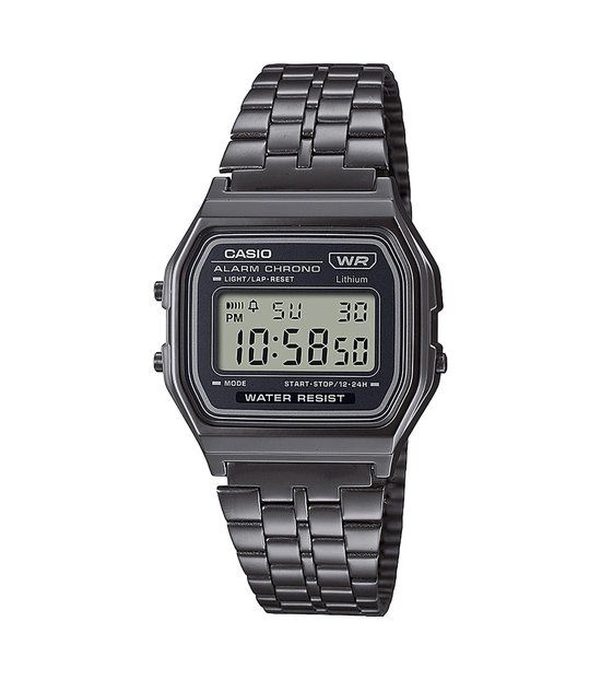 Casio Vintage Iconic A158WETB-1AEF Unisex Digital Watch - Gray