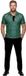 Wilbers Polo Velvet met Glitter Zeegroen Premium - Maat XXL