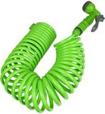 Benson Tuyau d'arrosage flexible/extensible - 10 mètres - avec pomme d'arrosage - arrosage de jardin