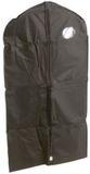 Merkloos / Sans marque Kerklau Shop Supplies 3x Zwarte kledinghoes 65 x 100 cm met venster