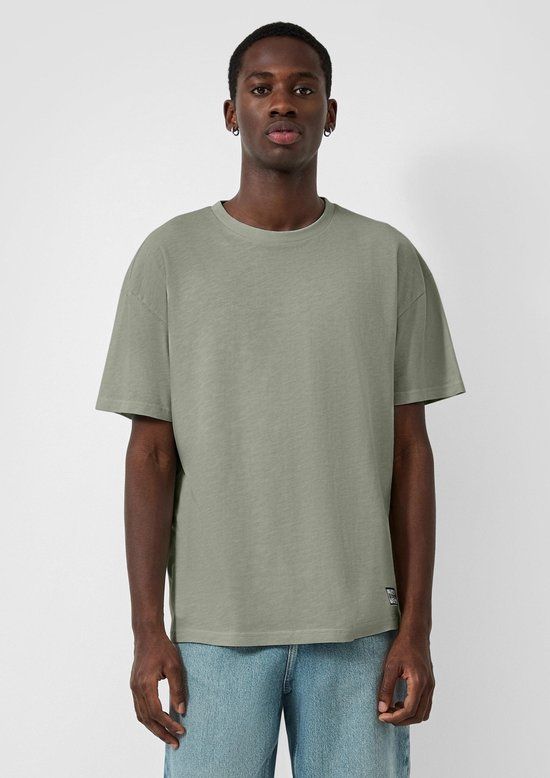 QS s.Oliver QS T-shirt petrol katoen S