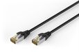 Digitus DK-1644-A-010-OD netwerkkabel Zwart 1 m Cat6a S/FTP Rond