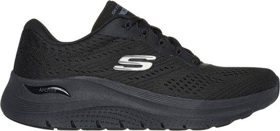 Skechers Arch Fit 2.0 - Big League Dames Sneakers - Zwart - Maat 36