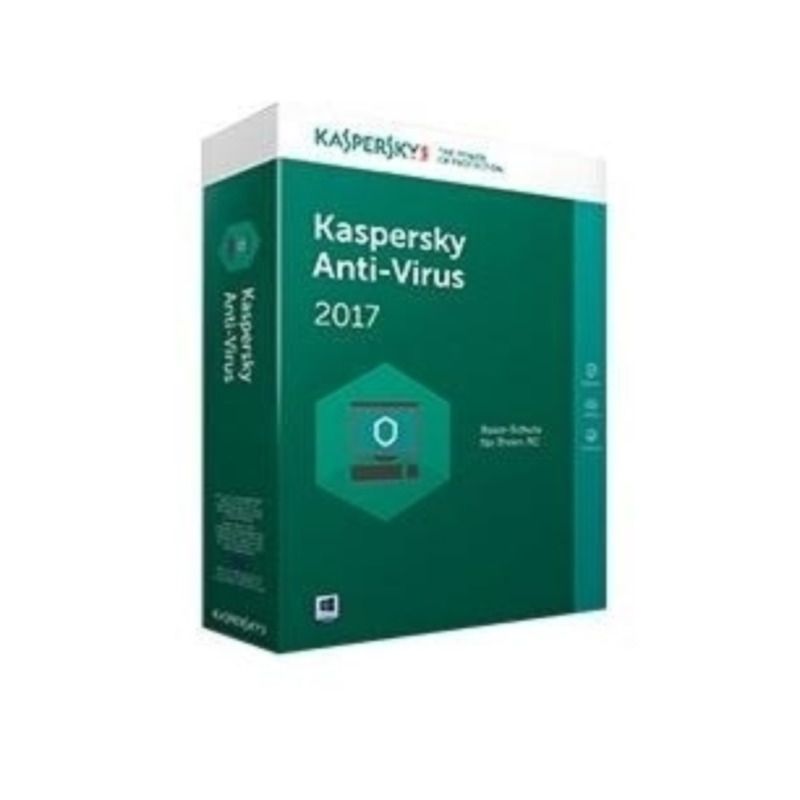 Kaspersky Anti-Virus DACH Edition 1-Desktop 2 year Renewal License Pack - EAN: 0734135140330