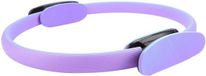 Anneau de Pilates - Anneau de Yoga - Anneau de Fitness - Entraîneur abdominal - Entraîneur de jambes - Fitness à domicile - Caoutchouc durable - Poignées antidérapantes - Entraînement musculaire optimal des bras, des jambes, du dos et des épaules - Violet