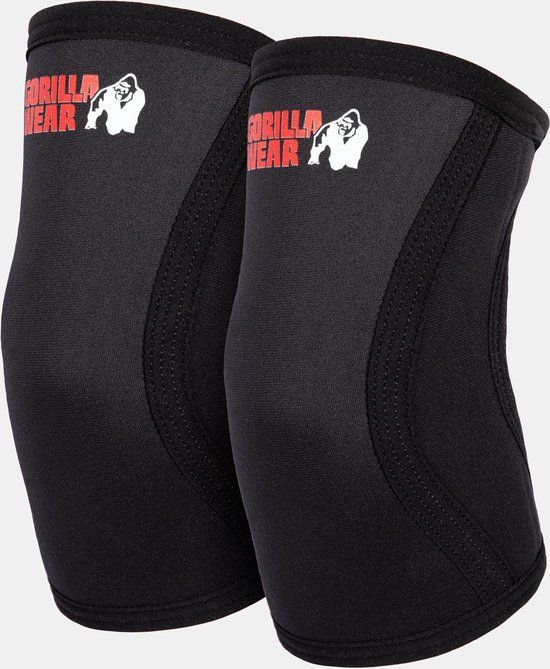 Gorilla Wear Elbow Sleeves - 3mm - Zwart - XL