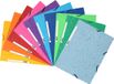 Exacompta 50x Elastomap 3 kleppen in glanskarton 400g/m2 - A4 - Geassorteerd