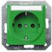 Siemens 5UB1537 Wandcontactdoos met randaarde Delta Groen Schakelmateriaal 1 stuk(s)