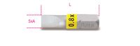Beta 860LP 0,8X5,5 008600015 Bits voor sleufschroeven, gekleurd