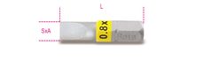 Beta 860LP 0,8X5,5 008600015 Bits voor sleufschroeven, gekleurd