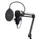 Trust GXT 270 Emita II+ USB Microphone - Gaming et Streaming - Condensateur Cardioïde - Noir