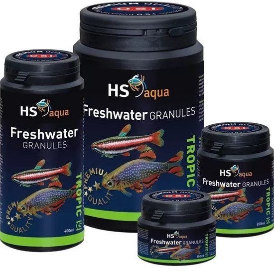 Smulders HS Aqua Freshwater Granules XS - 400ML - Aquariumvoer