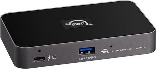 OWC OWCTB4HUB5P Laptop Dock & Port Replicator - Thunderbolt - Grijs