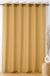 LINDER Gordijn met lus – afwerking met oogjes – kleur honing – 290 x 240 cm – 100% polyester – collectie Boucline