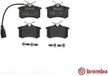 Brembo P85058 Rear Disc Brake Pad - Set of 4